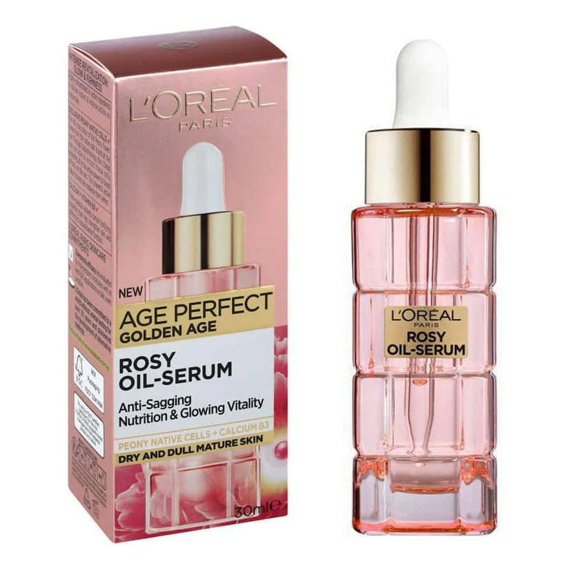 L'Oreal Age Perfect Golden Age Rosy Oil Serum 30ml. - Image 2