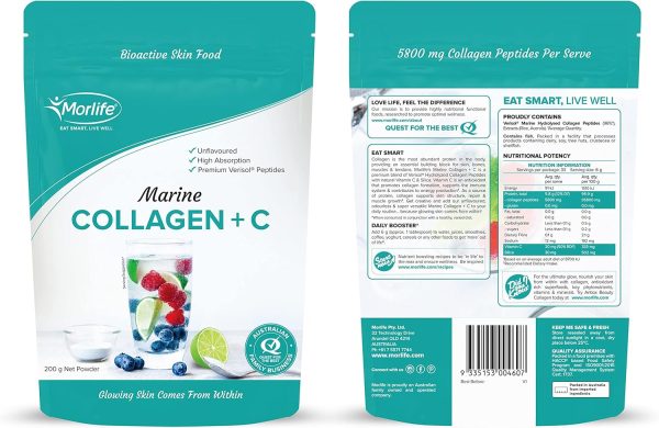 Morlife Marine Collagen + C 200g - Image 5