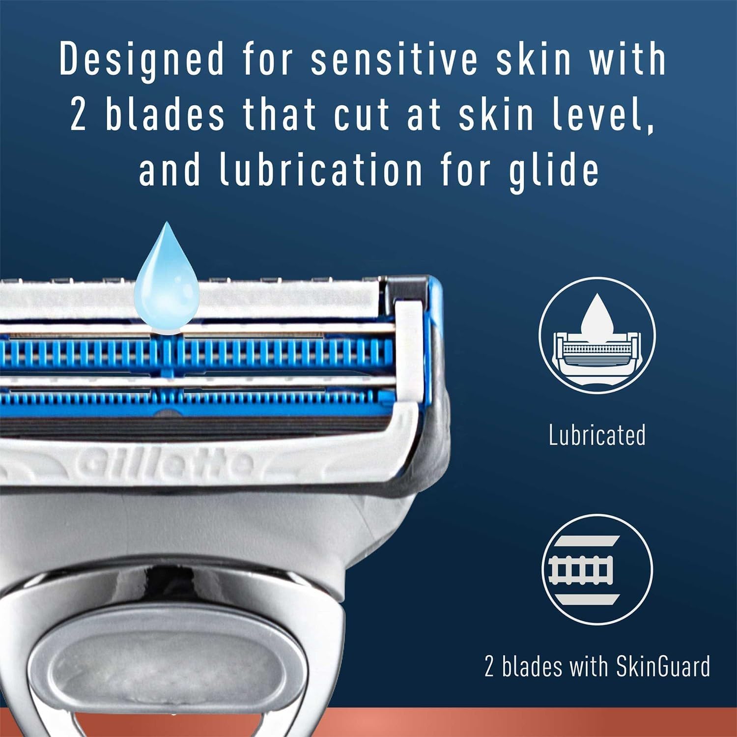 King.C.Gillette Neck Razor Blades 3pk. - Image 5