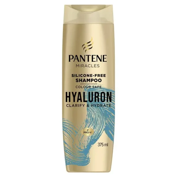 Pantene Miracles Hyaluron Moisture Renewal Silicone-Free Shampoo 375 ml - Image 4
