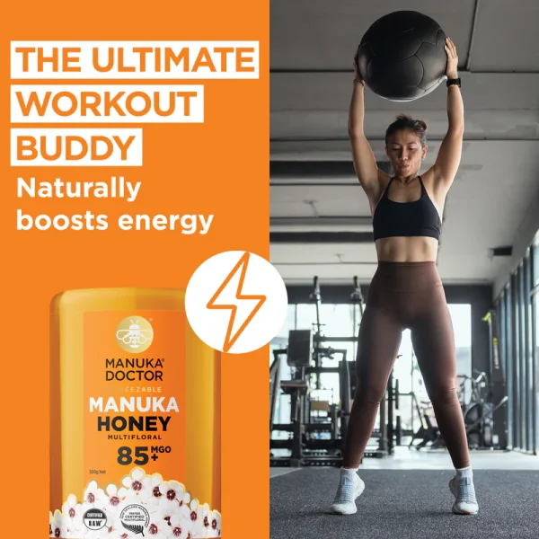 Manuka Doctor MGO 85+ Multifloral Mānuka Honey 300g (Squeezy) - Image 2