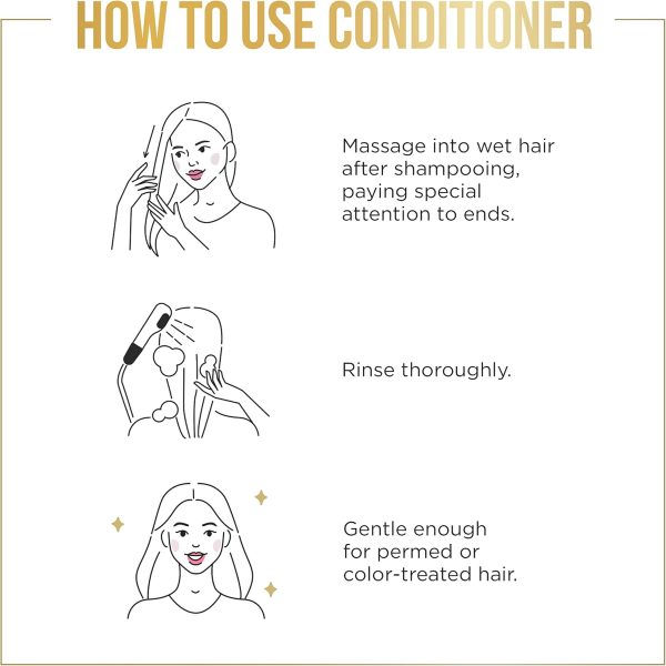 Pantene Pro-V Daily Moisture Renewal Condtioner, Moisturising Conditioner For Dry Hair 375ml - Image 7