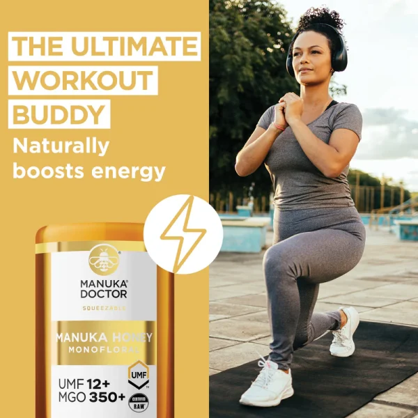 Manuka Doctor UMF 12+ Monofloral Manuka Honey 300g (Squeezy) - Image 3