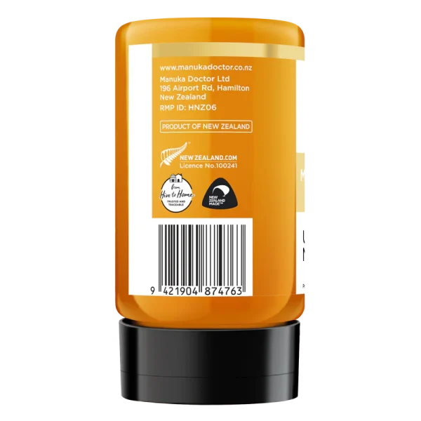 Manuka Doctor UMF 12+ Monofloral Manuka Honey 300g (Squeezy) - Image 5