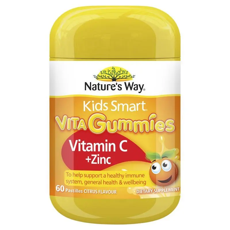 Nature's Way Kids Smart Vit-C Plus Zinc Vita 60 Gummies