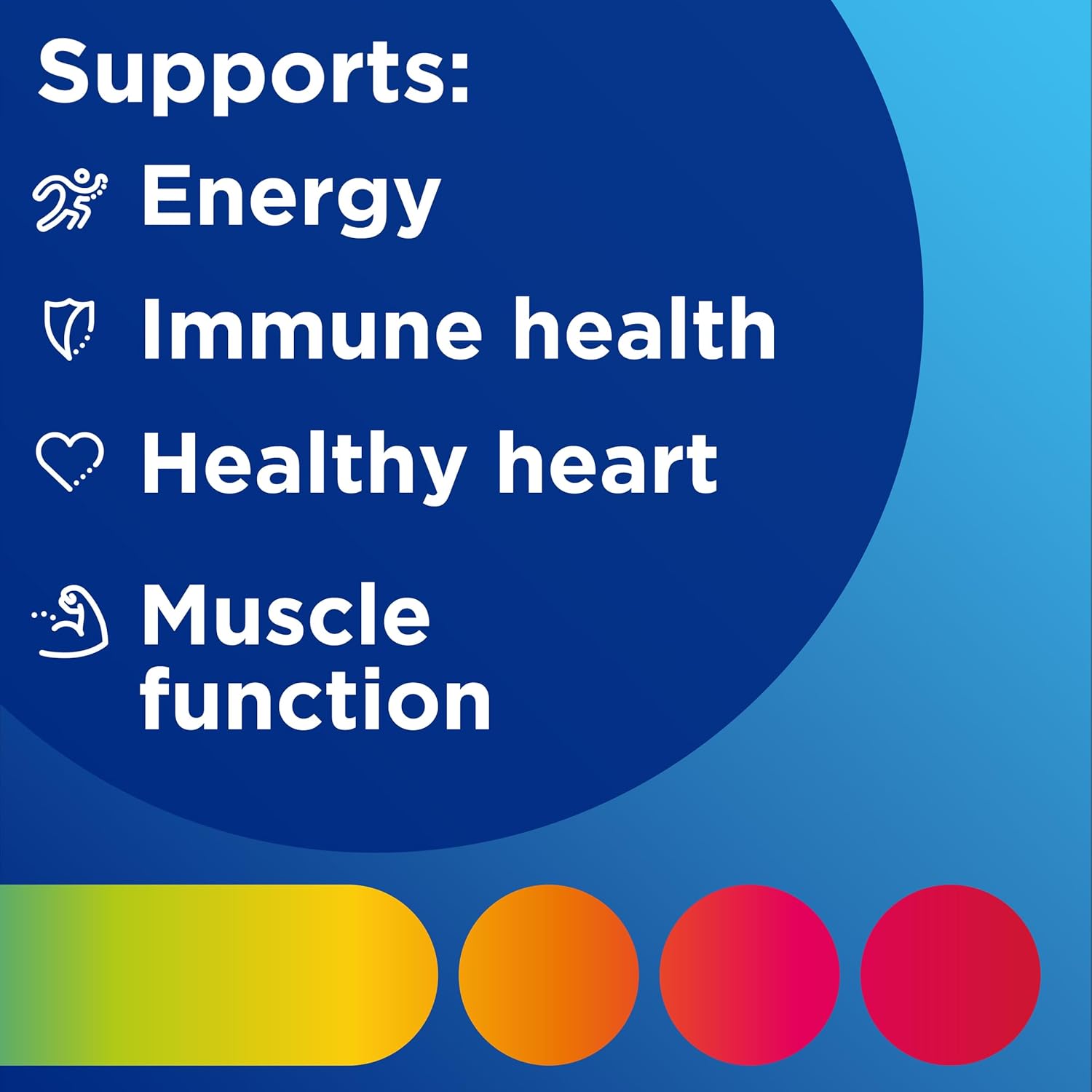 Centrum For Men, Multivitamin with Vitamins & Minerals to Support Energy, Immunity, Heart Health & Muscle Function, 60 Tablets - Image 4
