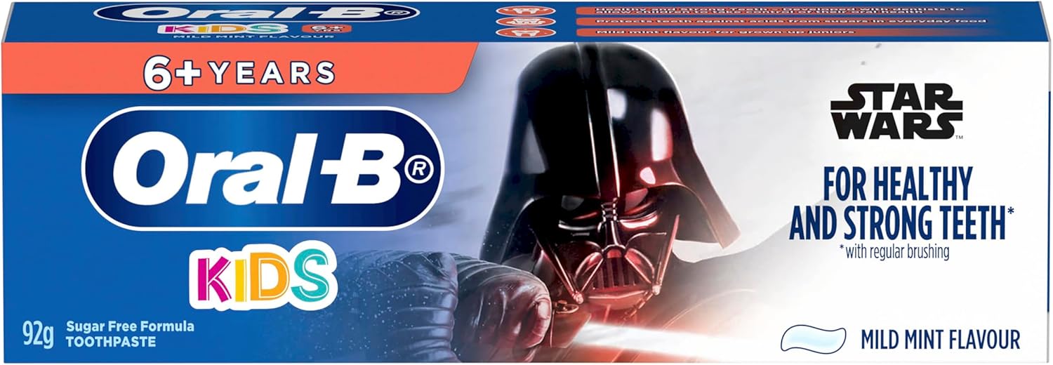Oral-B Kids Clean Star Wars 6+ Years Mild Mint Toothpaste 92g - Image 2