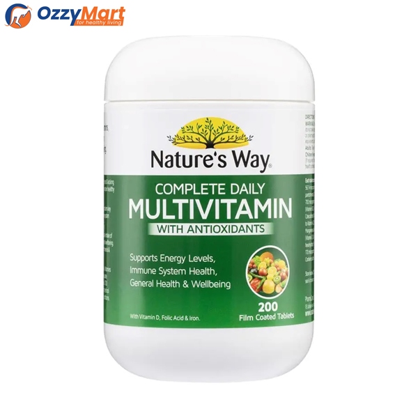 Nature's Way Complete Daily Multivitamin 200 Tablets