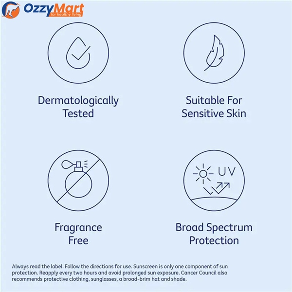 Cancer Council Daily Moisturiser Water Resistant Matte Finish SPF 50+ 75ml - Image 4