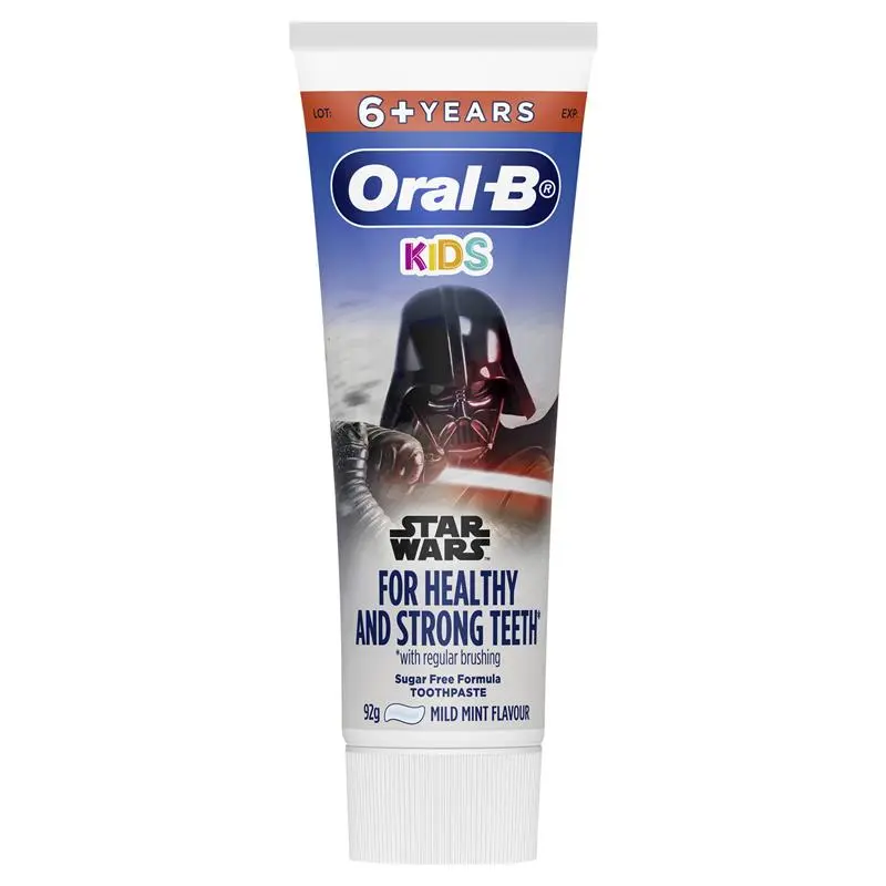 Oral-B Kids Clean Star Wars 6+ Years Mild Mint Toothpaste 92g