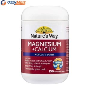 Nature's Way Magnesium Plus Calcium 150 Tablets
