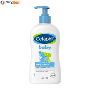 CETAPHIL Baby Daily Body Lotion 473ml, With Shea Butter & Glycerin, Hypoallergenic, Designed for Baby's Sensitive Skin, Dermatologist Tested