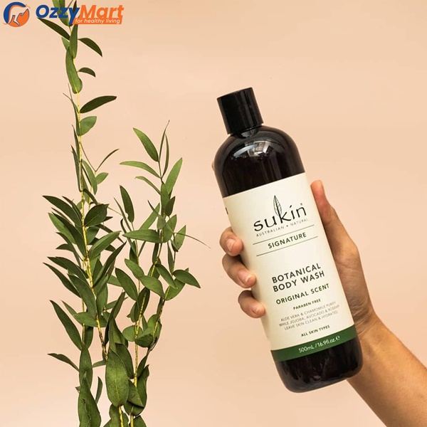 Sukin Botanical Body Wash, Signature, 500ml - Image 4