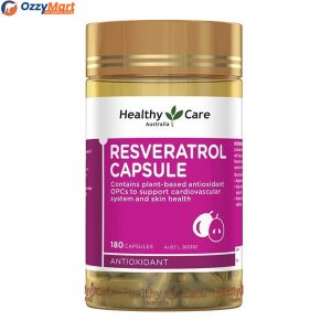 Healthy Care Resveratrol 180 Capsules