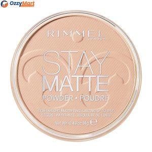 Rimmel London Stay Matte Pressed Powder 14 g, Peach Glow