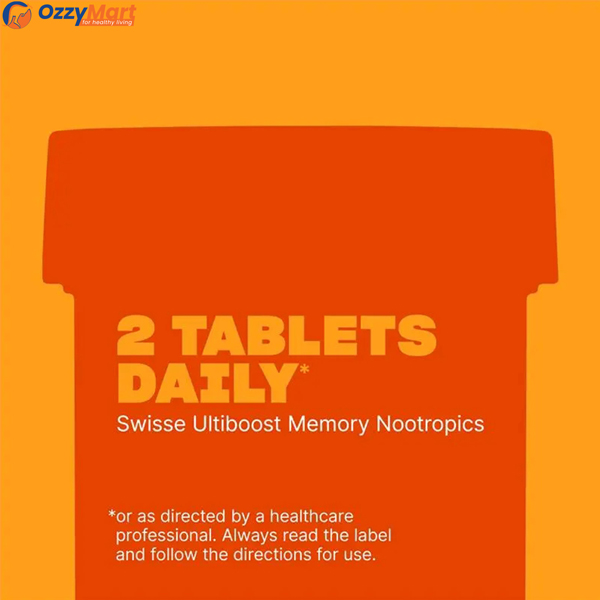 Swisse Ultiboost Memory Nootropics 60 Tabs - Image 3